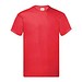 FRUIT OF THE LOOM® Unisex T-Shirt Original T, rot, XL
